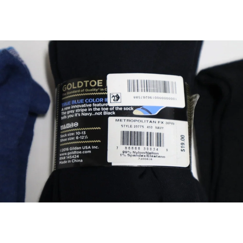 Gold Toe‎ Men's Dress Socks 3pack and 2 pairs of AlphaTech by Alfani Dress Socks